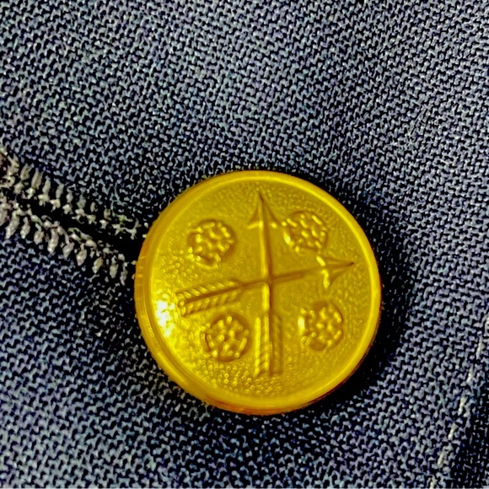 Black double breasted blazer size 36R mens - Picture 6 of 9